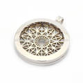 Latest silver pendant coin holder,stainless steel coin pendant